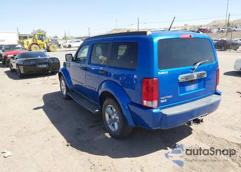 2007 Dodge Nitro Slt/Rt z USA, uszkodzony, nr VIN 1D8GT58K97W689327